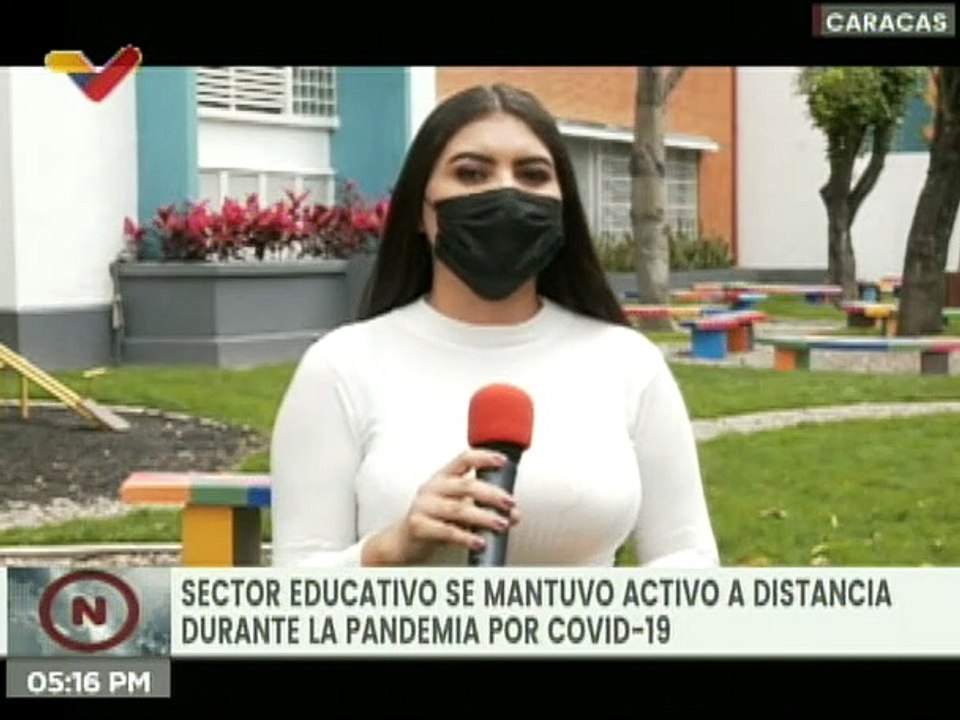 Sector Educativo en Caracas mantiene las medidas de prevención frente a la COVID-19