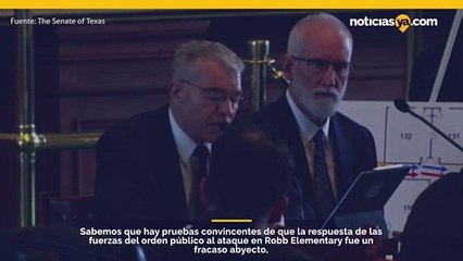El director del DPS de Texas califica la respuesta de las fuerzas del orden público como un fracaso abyecto en la audiencia del Senado de Texas