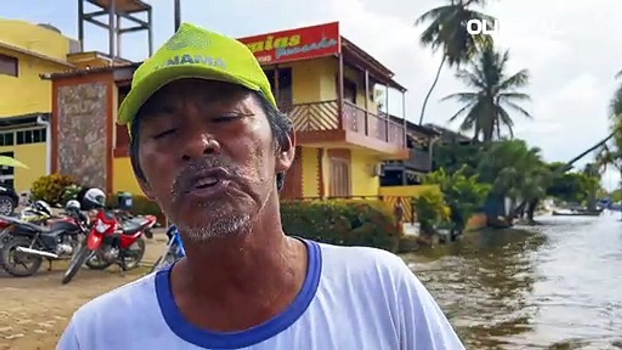 Cheia em Alter do Chão Trabalhadores do ramo do turismo estão na expectativa da chegada do verão Amazônico