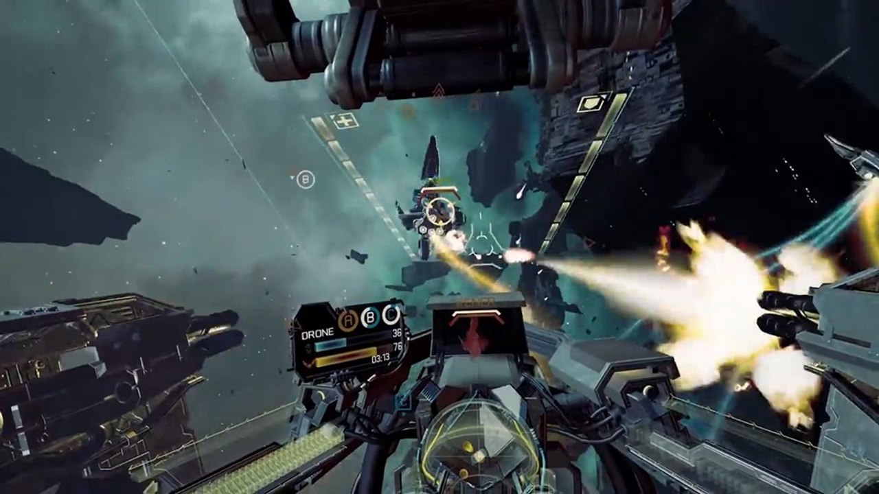 Eve: Valkyrie - Trailer: Actionreiche Kampfszenen aus dem Wurmloch-Modus