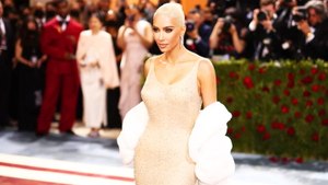 Kim Kardashian Says She Didn’t Damage Marilyn Monroe’s Dress & Talks Introducing Pete To The Kids | Billboard News