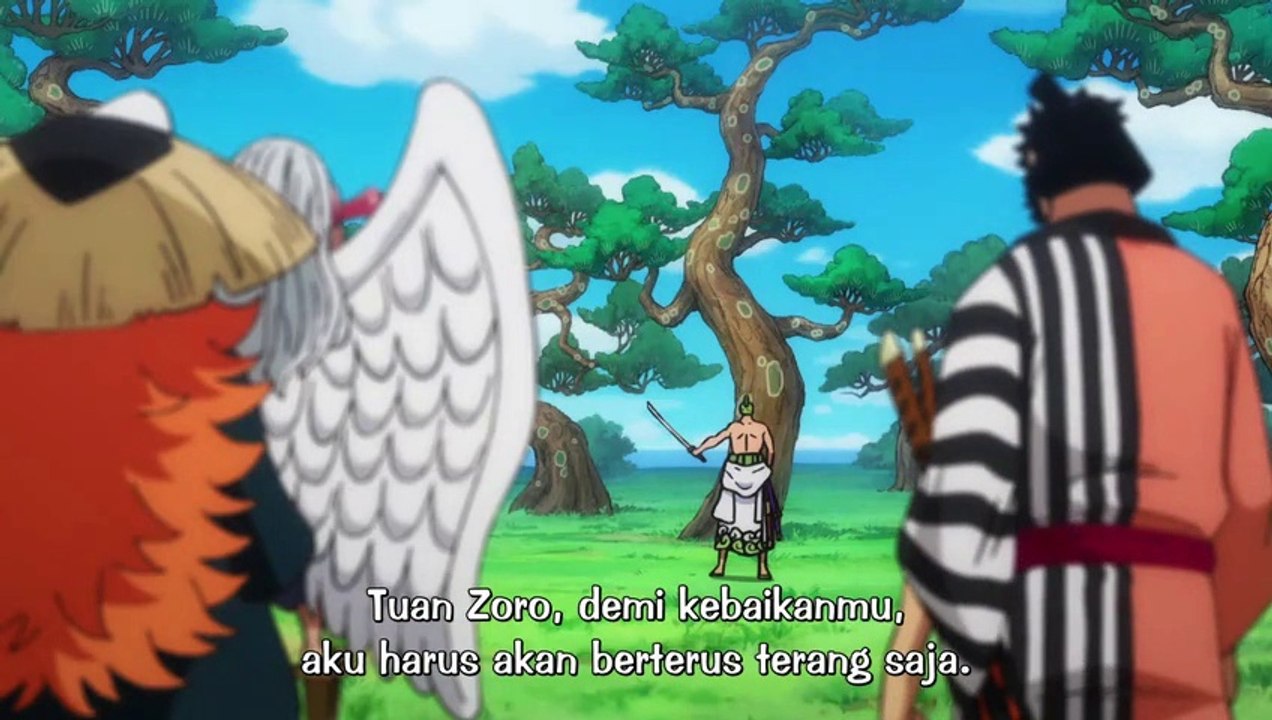 Zoro's Moment Epic Sword Enma Subtitle (Indonesia)