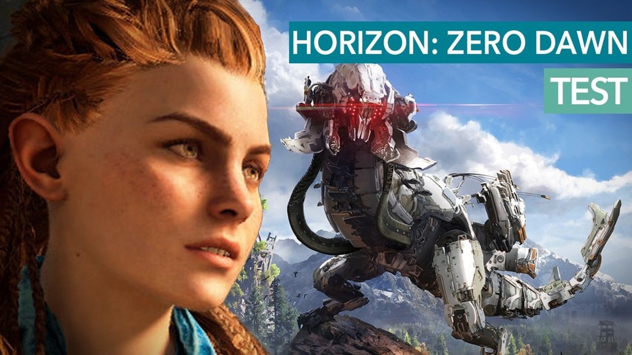 Horizon: zero dawn - test-video zum open-world-hit für ps4