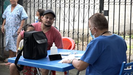 Familias del Reparto Cuadra reciben atenciones médicas especializadas