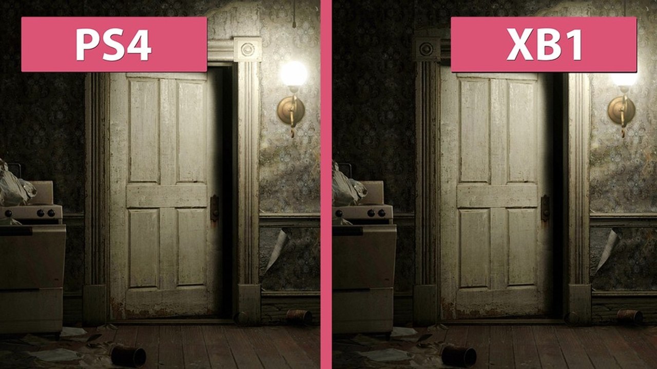 Resident Evil 7 - Grafik-Vergleich: PS4 gegen Xbox One