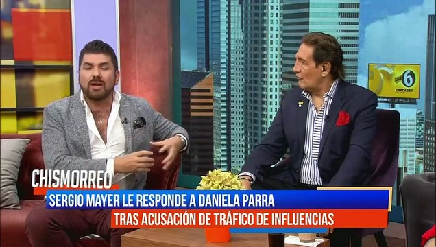 ¿Tráfico de influencias? Sergio Mayer le responde a Daniela Parra