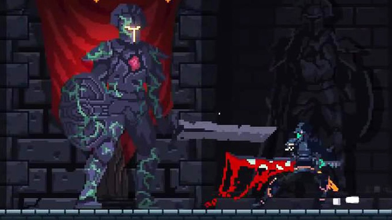 Death's gambit - 17 minuten gameplay mit bosskampf