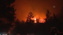 Son dakika haber: Tarım ve Orman Bakanı Vahit Kirişci, Marmaris'teki orman yangınında incelemelerde bulundu