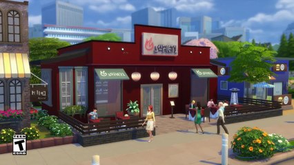 Die Sims 4 - Gaumenfreuden lässt euch im Trailer Restaurants eröffnen