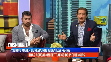 ¿Tráfico de influencias? Sergio Mayer le responde a Daniela Parra