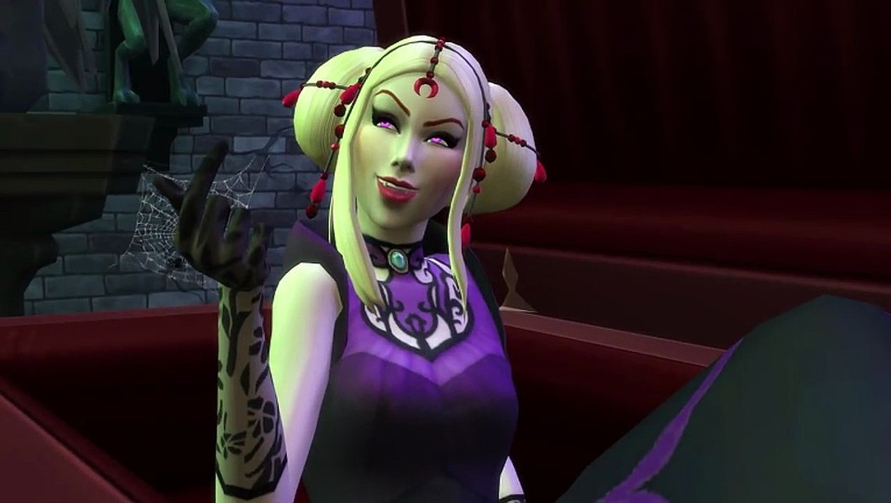 Die sims 4: vampire - gameplay-trailer stellt das neue addon vor
