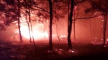 Son dakika haberi: Bakanlar Kirişci ve Soylu, Marmaris'teki yangın bölgesinde incelemelerde bulundu