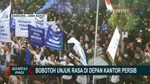 2 Suporter Meninggal Dunia, Ratusan Bobotoh Berunjuk Rasa di Depan Kantor Persib Bandung