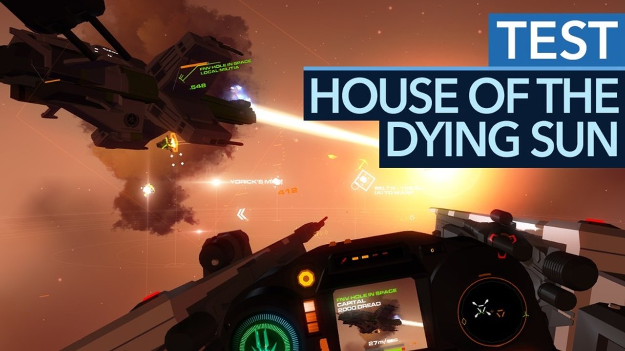 House of the Dying Sun - Testvideo zum Weltraum-Dogfight-Spektakel