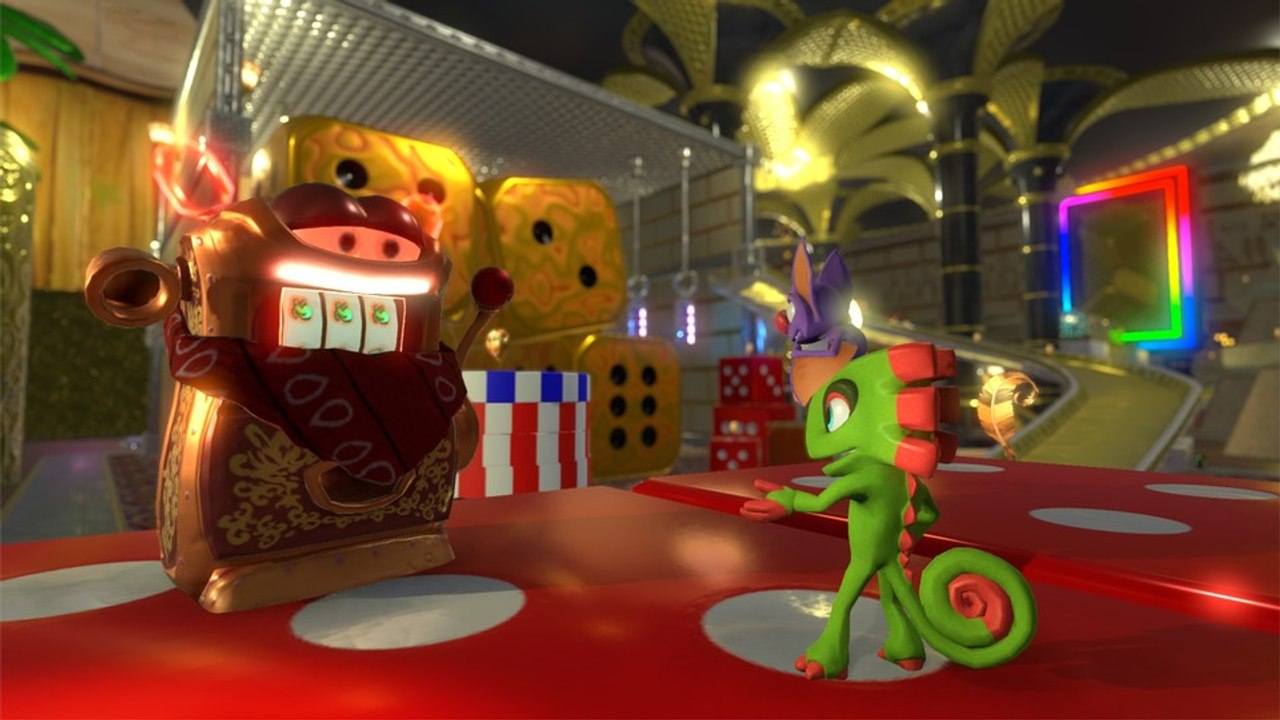 Yooka-Laylee - Trailer stellt neue Welt 'Capital Cashino' vor