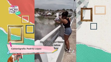 Pues tiro las cenizas de mi suegra al río - Almohadazo Casero