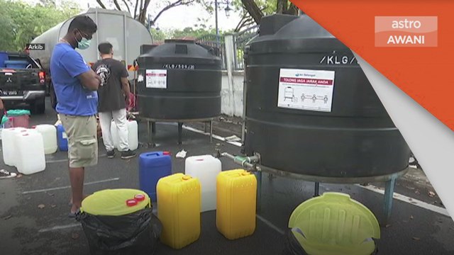 Gangguan Bekalan Air | Bekalan di 47 kawasan di wilayah Petaling pulih