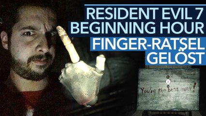 Resident Evil 7: Beginning Hour - Video-Guide: So löst man das Finger-Rätsel!