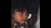 Saint West pulls a Kanye, interrupts Kim Kardashian's IG Live, and calls her followers "losers"