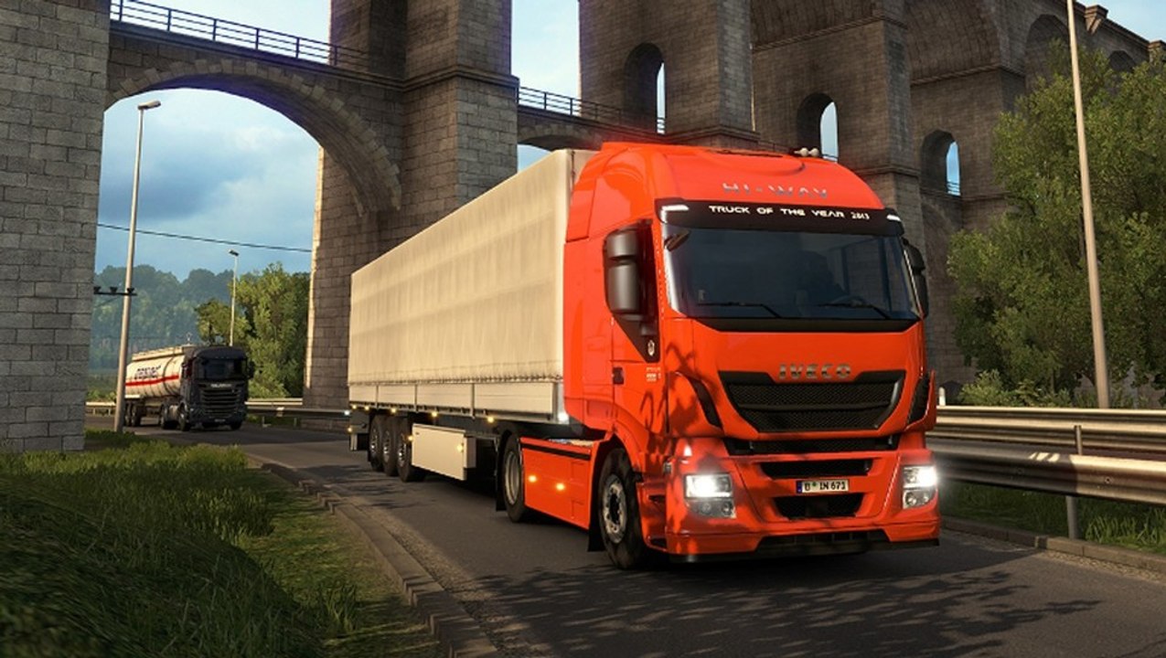 Euro truck simulator 2: frankreich - gameplay-trailer zur erweiterung »viva la france!«