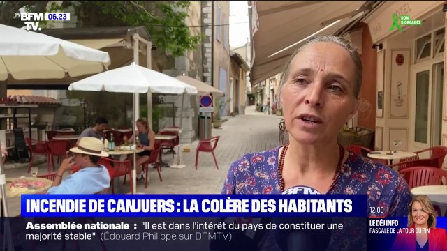 Incendie de Canjuers: la colère des riverains après l'incendie qui a dévasté 1800 hectares de végétation