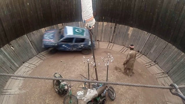 Mout ka kanwan || موت کا کنواں || Amaizing tricks || #shorts