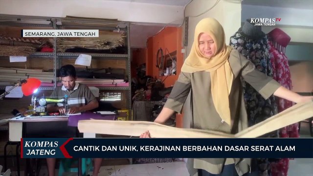 Cantik dan Unik, Kerajinan Tas Karya Yuli Muhawati Berbahan Dasar Serat Alam