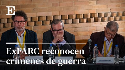 Los exjefes de las FARC reconocen su crimen de guerra