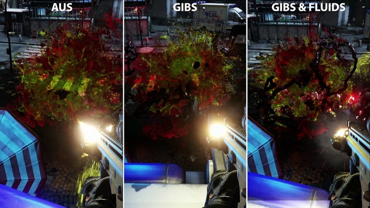 Killing Floor 2 - Nvidia Flex - Grafikvergleich