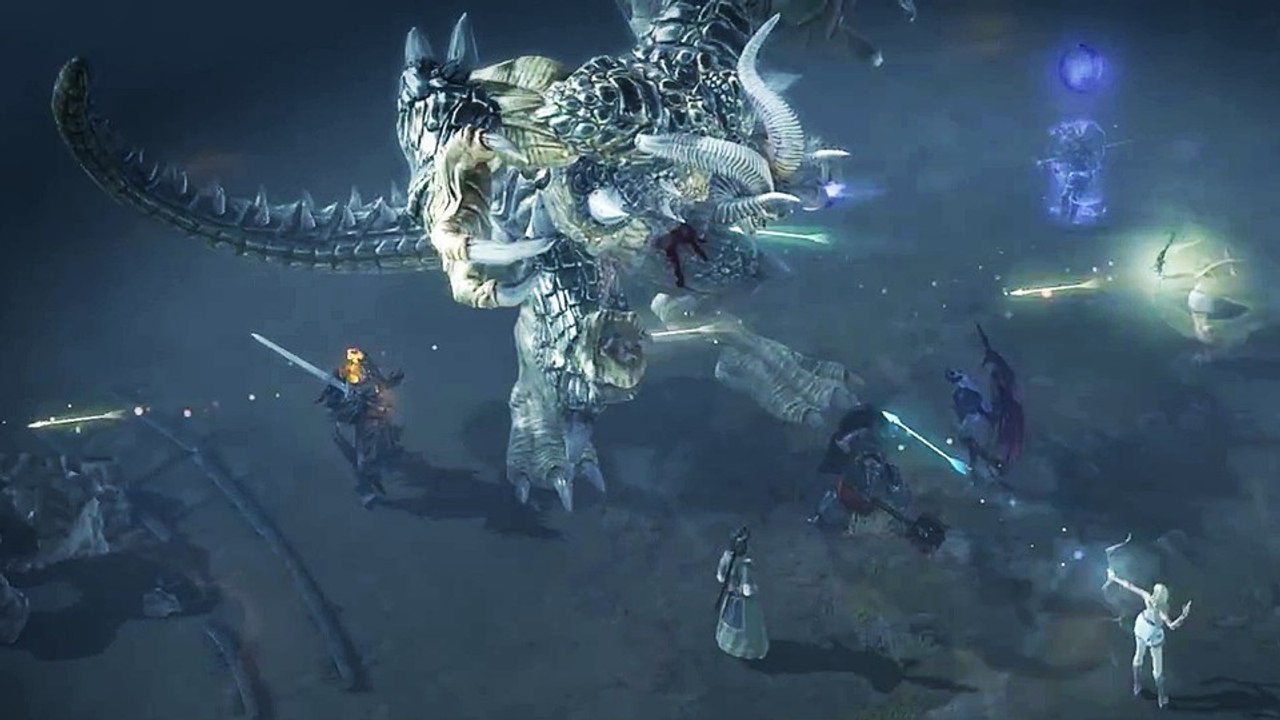 Lineage Eternal: Twilight Resistance - Gameplay: gewaltige Bosse, Gruppenkämpfe und Storysequenzen