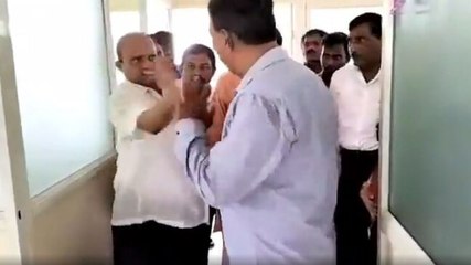 JDS MLA slaps college principal in Karnataka’s Mandya for not answering questions properly