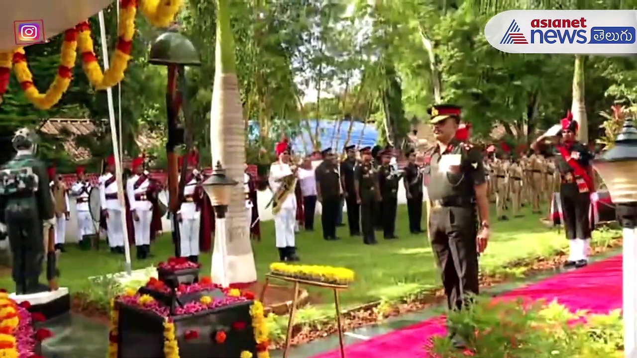 ఏషియానెట్ న్యూస్ - ఎన్ సి సి వజ్ర జయంతి యాత్ర : అమరవీరులకు నివాళులు 