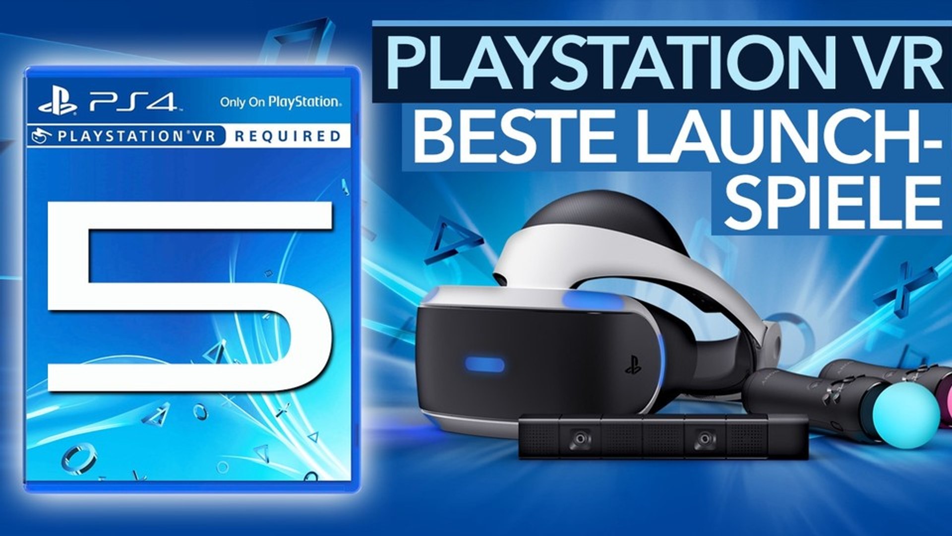 Die besten Spiele für PlayStation VR - 5 Virtual-Reality-Knaller, die man  zum Launch spielen sollte - video Dailymotion