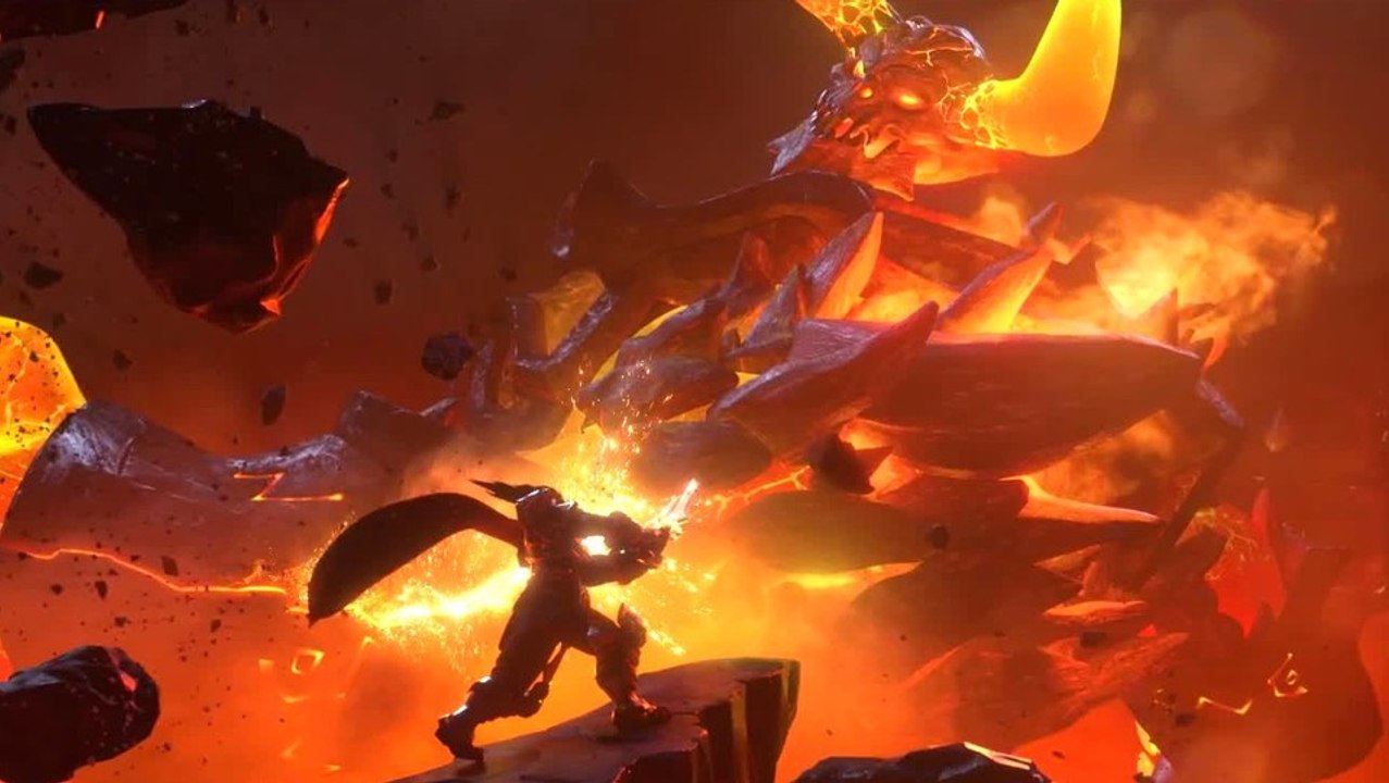 Heroes of the Storm - Raidboss Ragnaros und Varian Wrynn im Rendertrailer