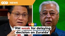 Delay in decision on Zuraida shows PM’s weak position, says Nur Jazlan