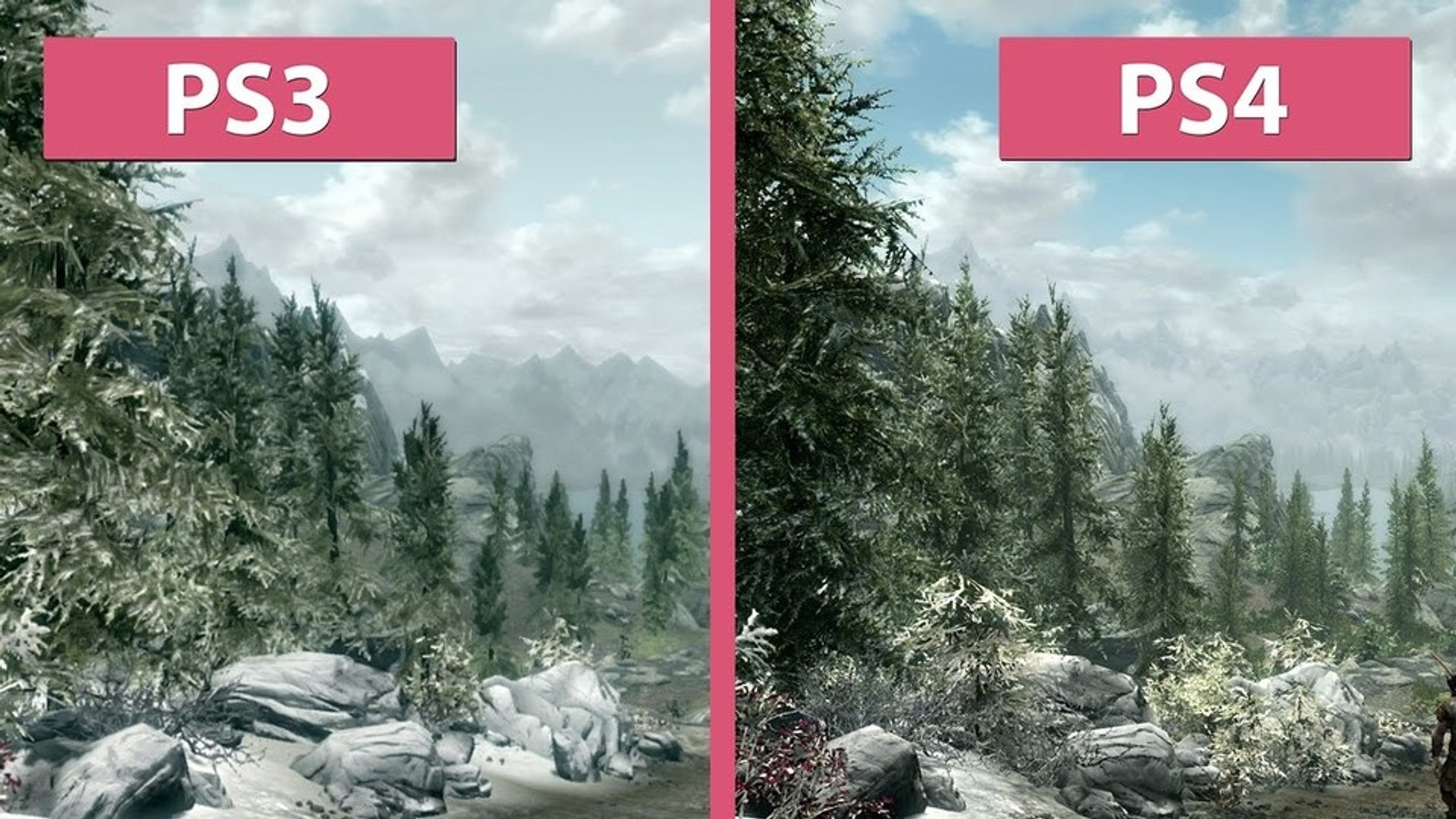 Skyrim - PS3 Original gegen PS4 Special Edition Remaster im  Grafik-Vergleich - video Dailymotion