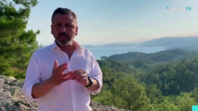 CHP'li Burak Erbay, yangın bölgesinde: Burada söylendiği gibi 20 helikopter de 14 tane uçak da yok