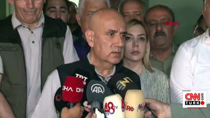 Bakan Kirişci ve Soylu yangın bölgesinde