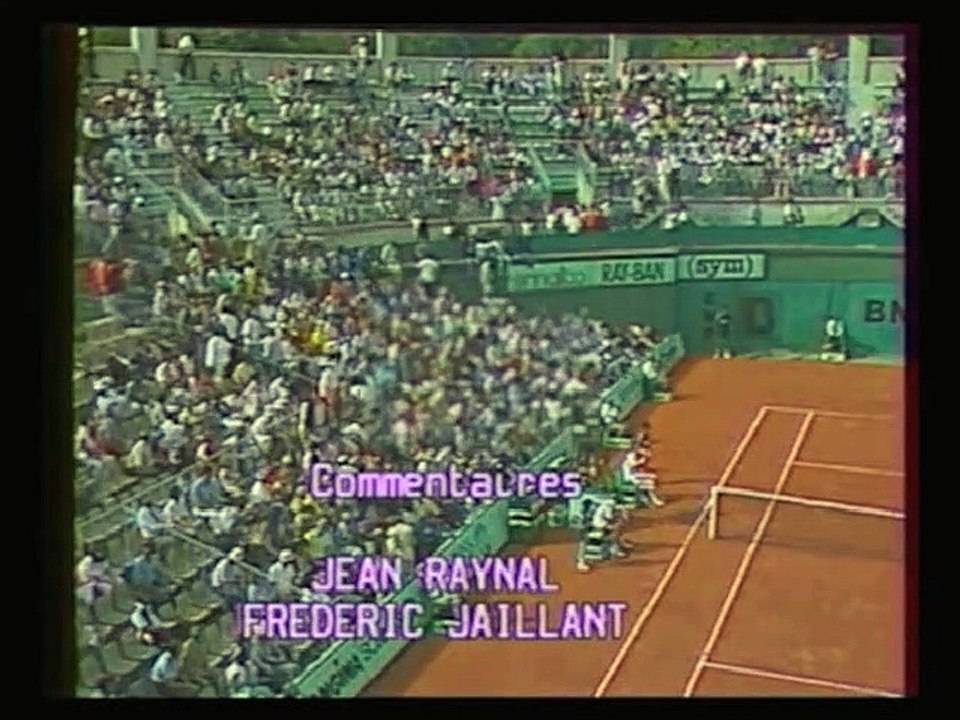 LENDL -   EDWARDS  -  1985  -
