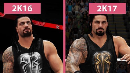 WWE 2K - WWE 2K16 gegen WWE 2K17 im Grafik-Vergleich