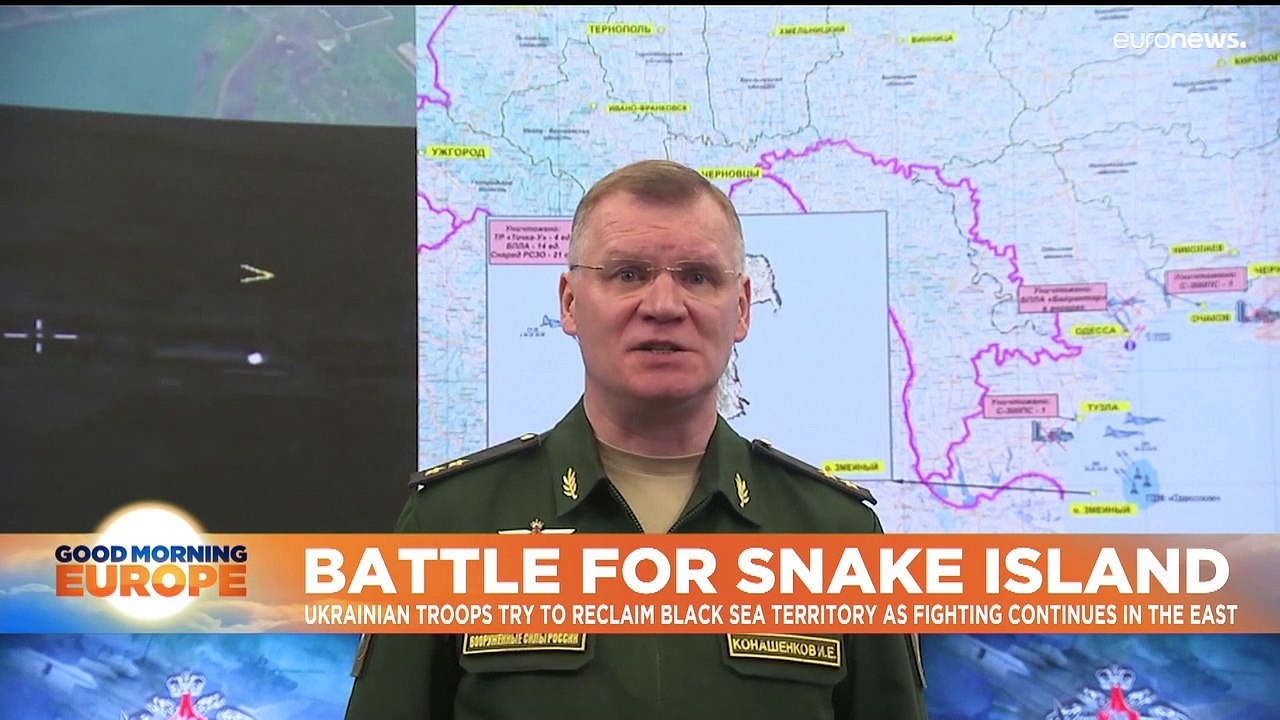 Ukraine claims 'significant' Snake Island victory over Russian forces