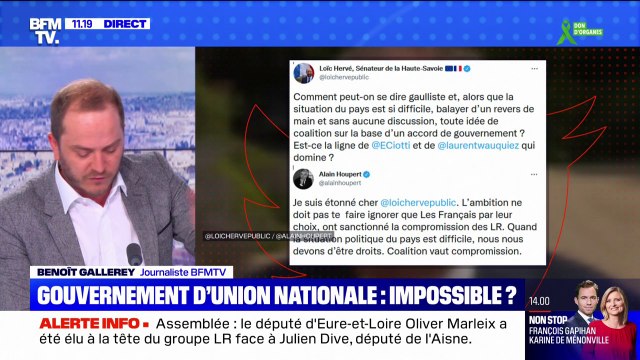 Sur les réseaux sociaux, le gouvernement d'union nationale ne fait pas l'unanimité auprès des internautes et des élus