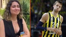 Jan Vesely Fenerbahçe'den ayrıldı, ünlü oyuncu Berna Laçin'in kızı gözyaşlarını tutamadı