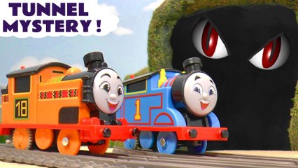 Thomas and Friends Tunnel MYSTERY Toy Train Story with All Engines Go Nia  Cartoon for Kids Children - video Dailymotion