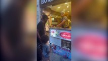 Atiba’nın Maraş dondurmacısıyla imtihanı viral oldu
