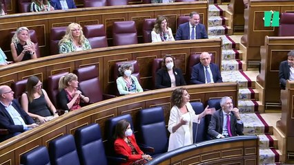 Montero, a un diputado de Vox: "Mal día para hablar de los resultados de mi partido..."