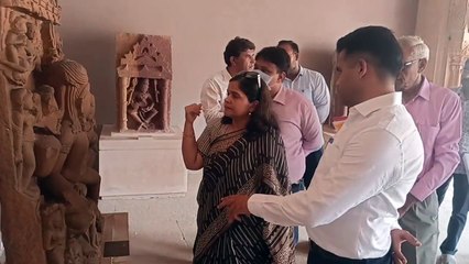 पर्यटन विभाग की प्रमुख शासन सचिव गायत्री राठौड़ पहुंची भरतपुर