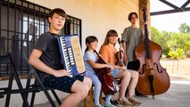 La Orquesta Babotenko: la familia de refugiados ucranianos que han llevado su música al Monasterio de la Conversión
