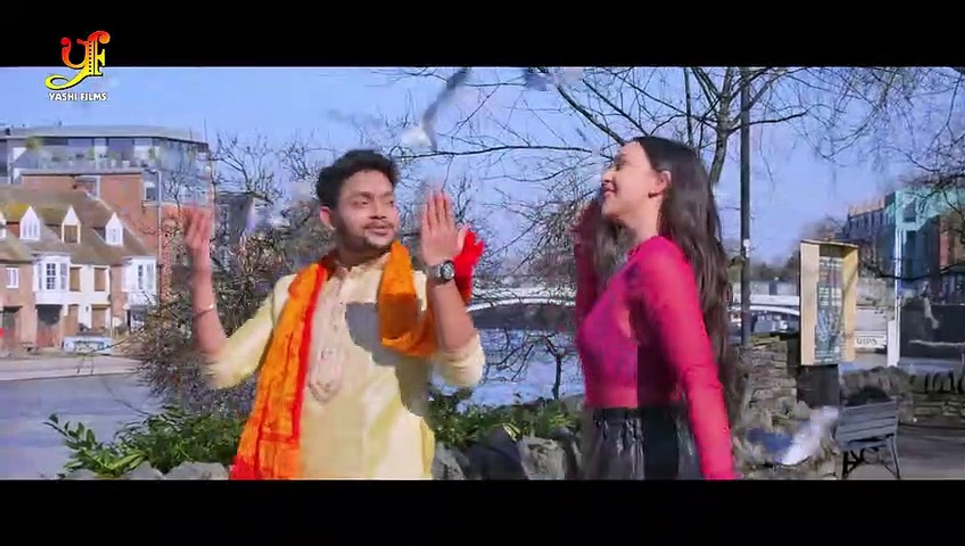 ⁣#Video - अभिनन्दन लंदन वाली - #Ankush Raja - Abhinandan London Wali - Bhojpuri International Song