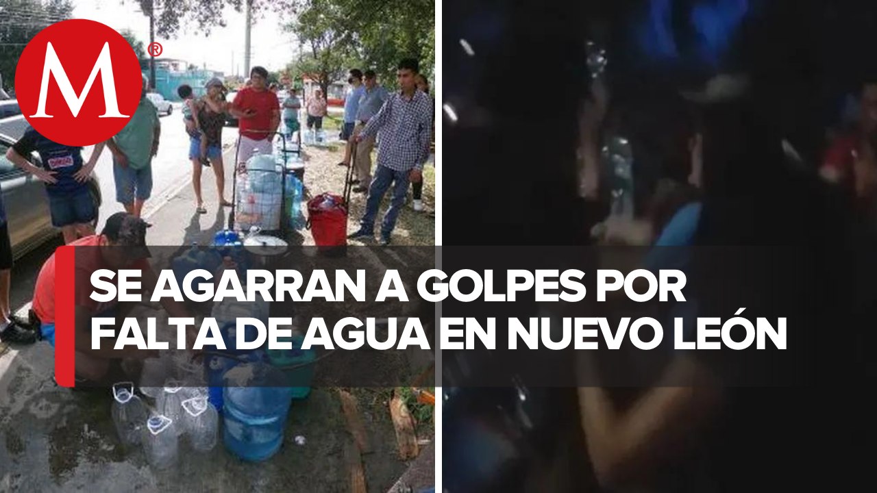 Peregrinaje en busca de agua sigue en plazas y parques de NL